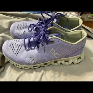ON Cloud Cloud X Lavender Shoes 9.5